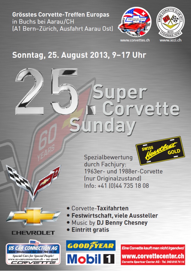 25. SUPER CORVETTE SUNDAY